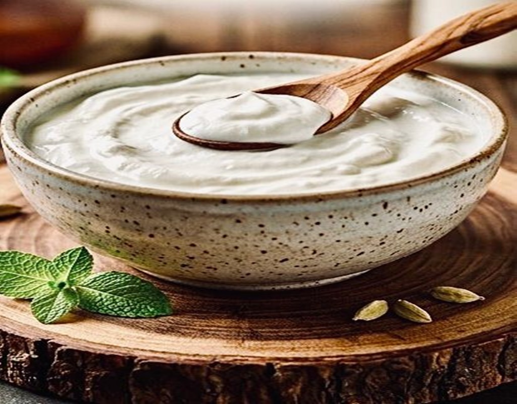 Fresh Yogurt with Malai